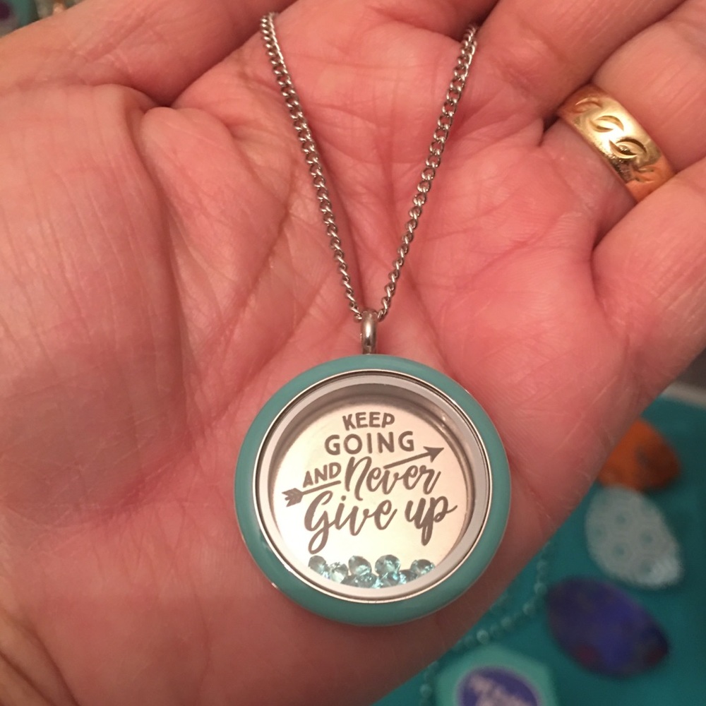 Origami Owl locket set